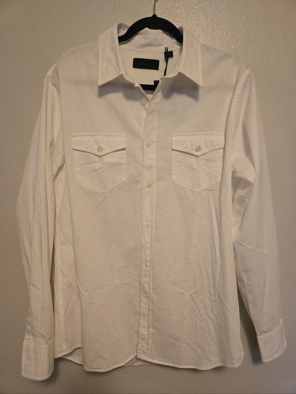 G/Fore Old School Denim Shirt Men's White M NWT